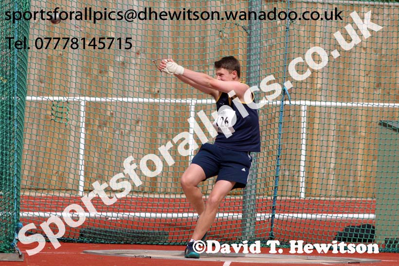 Boys under-15s hammer, Northern Under-13s, U-15s and 17s Championships. Photo: David T. Hewitson/Sports for All Pics